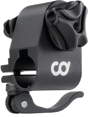 CyclingDeal Quick Release Seat Clamp Adapter - Compatible with Peloton Bike & Bike+ ONLY - Fits Most Saddles - Made of Premium Quality Aluminium - 1 Pack