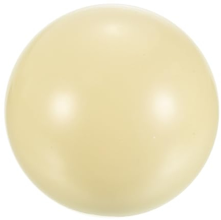 PATIKIL 2-1/16 Snooker Stecca Palla, Biliardo Palla Biliardo Tavolo Biliardo Stecca Palla Pratica Allenamento Palla per Biliardo Stanza Gioco Stanza, Bianco