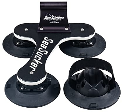 SeaSucker Talon MAX Bike Rack - Carries 1 Bike (Includes HUSKE Plugs Compatible with The Most Popular Bike Types)