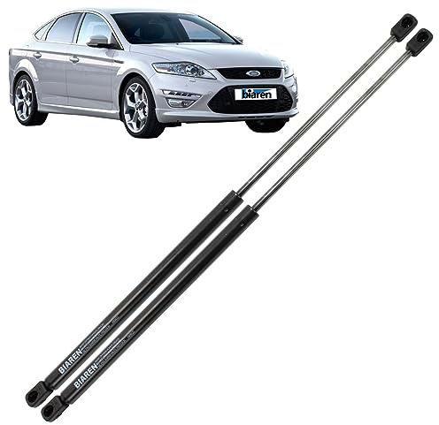 BIAREN 2x Amortiguadores de gas del portón trasero del maletero para Ford Mondeo Mk4 Hatchback BA7 2017-2015, sistema de soporte de elevación 715 (N) 553 MM 7S71A406A10BA 1710894 BS71A406A10AA 1484371