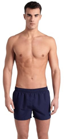 Arena Fundamentals X-Short Herren Badeshorts für Strand und Pool, Herren Badehose aus weichem, recyceltem, schnell trocknendem Material, X-Shorts mit Innenslip aus Netzstoff