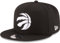 New Era NBA 9FIFTY Schwarz Weiß Verstellbare Snapback Hat Cap Einheitsgröße, Toronto Raptors, Einheitsgröße