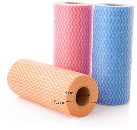 Beavorty 50 Pezzi Di Strofinacci Per Piatti in Tessuto Non Tessuto Stracci Per Lavare I Piatti Per Asciugare E Bagnare Riutilizzabili Strofinacci Per Piatti Assorbenti Per