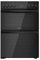 Indesit Amelia Click and Clean Electric Double Cooker - Black - 60 cm - A Rated - ‎ID67V9KMB/UK