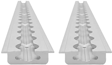 lasiprofi Airlineschiene Flügel Oben, gebohrt 44 x 11,5 mm, 1.500 mm, 1 STK | Zurrschiene | 150 cm | kompatibel mit Fittingen | Silber eloxiert | für Transporter, Wohnwagen, Sprinter UVM. | 1,5 m