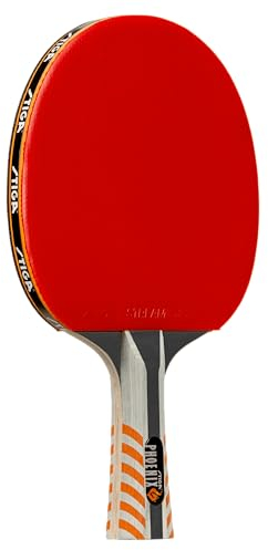 STIGA Phoenix Ping Pong Paddle - 5-Ply Ultra-Light Blade - 2mm Tournament-Approved Sponge - Flared Handle for Enhanced Control - Competitive Table Tennis Racket for Family Fun, T1261-1