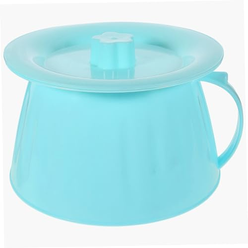 COLLBATH Orinal Portátil Unisex Con Tapa Bacinilla Ligera Para Mayores y Emergencia Compacta y Fácil De Limpiar Para Hospital y Dormitorio