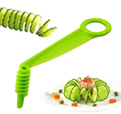 4 Stück Kartoffel Spiralschneider Gemüse,Spiralformen Gemüseschneider Für Gurken,Karotten Und Äpfel,Kreativ Karotten Schneider,Küche Partydekoration