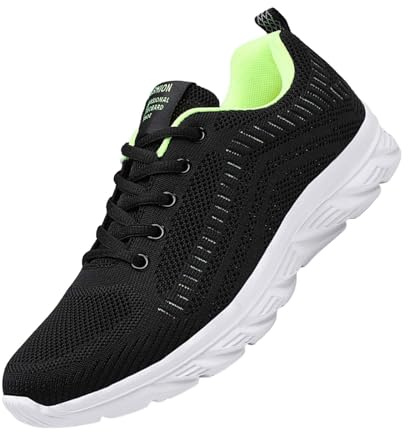 Ortopediska skor damer sneakers, sportskor damer gym ultralätta löparskor för gator breda fötter jogging skor tjocka sulor fotbollsskor mjuka halkfria fritidsskor