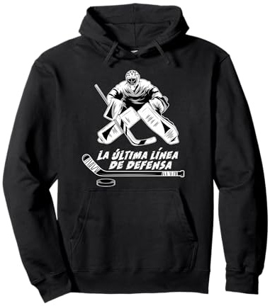 Hochey Sobre Hielo Deporte - Patinador Porteros Hockey Sudadera con Capucha