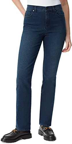 Gloria Vanderbilt Women's Amanda Classic High Rise Tapered Jean Standard, Park City, 14