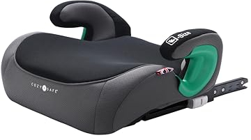 COZY N SAFE Astra i-Size，kindersitzerhöhung mit isofix，sitzerhöhung auto kinder 135 bis 150 cm,Grau