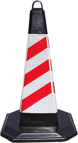 WWFAN Cono di Sicurezza Stradale da 1 pz.700mm, Cono di Avvertimento, guardrail for pilastro di Sicurezza a Cono Riflettente for Strade all'aperto