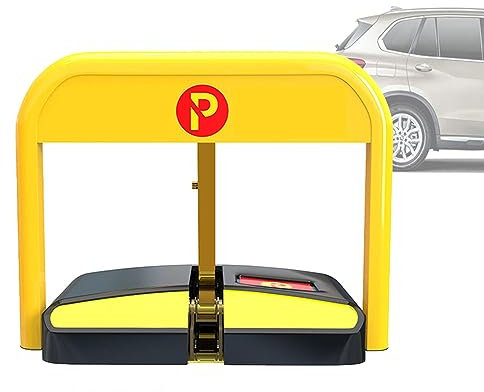 wanghaiyanBD Intelligent induction remote control parking space floor lock, Carport Auto Space Stall Barrier, Car Park Driveway Guard Saver Automatic Barrier Remote Controlled