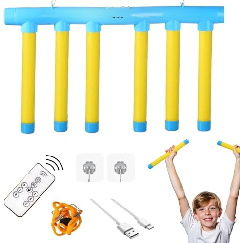 Catching Sticks Games, Reaction Game, Hand Speed Challenge Game, Adjustable 3 Speed Falling Sticks, Sensory Training Toy for Kids Adults Birthday Christmas,Yellow