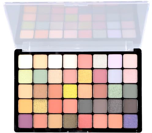 Volumoon Professional Makeup Palette de Fards à Paupières, Fard à Paupières 40 Couleurs, Palette d'Ombres à Paupières Flawless, Palette de Imperméable Longue Durée pour Femmes