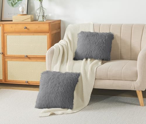 ZTYROLJ 2er Set Kissenbezug 80x80 cm,Microfiber Ultra Weich Kissenbezug mit Reißverschluss, Atmungsaktiv Resistent Kissenbezug 80x80 für Bettwäsche Sofa