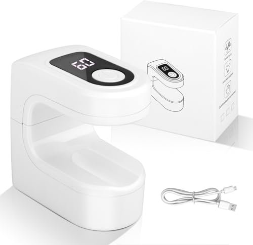 KEWUZY Minilampada U V, 3 W UV da unghie in gel, piccola lampada LED per principianti, ricaricabile