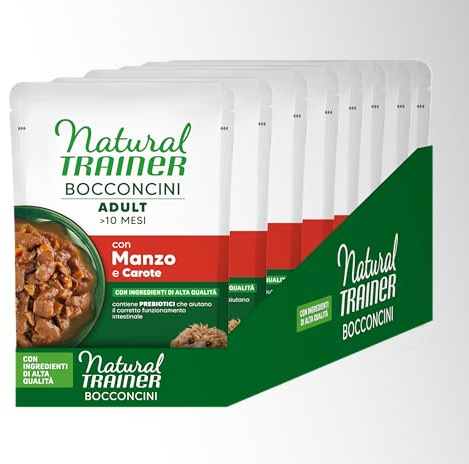 Natural Trainer Bocconcini per Cane Small & Toy con Manzo - 24 x 100g