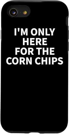 Vêtements de copeaux de maïs - Design Amusant de Chips Coque pour iPhone SE (2020) / 7/8