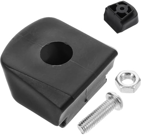 Hohopeti Pastillas de Freno Dispositivo de Freno para Patines en Línea Antideslizantes de Material PU Negro Compatible Patines Roller E Inline para Uso en Interiores