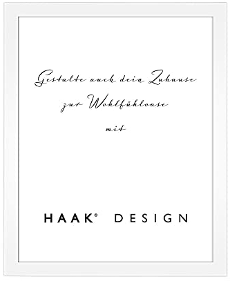 Haak Bilderrahmen modern stabil Bira Weiß 100 X 150 cm