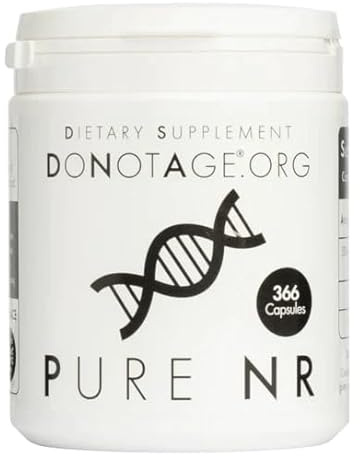 Do Not Age Pure NR | Nicotinamide Riboside Chloride | 60 & 366 Caps (366 Capsules)