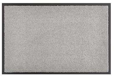 andiamo Fußmatte Verdi - rutschfeste Schmutzfangmatte innen für den Eingangsbereich - ideal als Türmatte oder Fußabtreter für die Haustür 60 x 90 cm in Silber