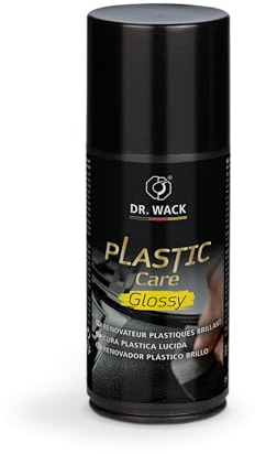 Dr. Wack A1 Plastic Care Glossy 250 ML - Produit d'entretien pour l'intérieur et l'extérieur de la Voiture - Protège du vieillissement & Contre Les UV - Entretien Premium