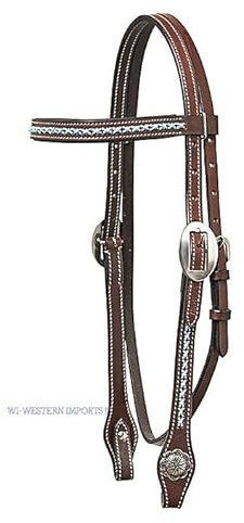 Horseman´s Tack Westerntrense m. Türkis