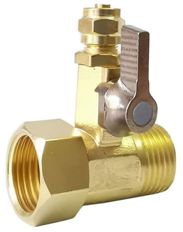 Uonlytech Válvula De De Tres Vías De Cobre Para Purificadores De Cierre De Accesorios Para Sistemas De Conexión De Riego