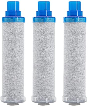 Vattenfilterpatroner, 3 stycken filterpatroner 11,6 x 2,8 cm – vattenfilter för hushållet | för, badrum, bänkskiva, kylskåp och dricksvatten