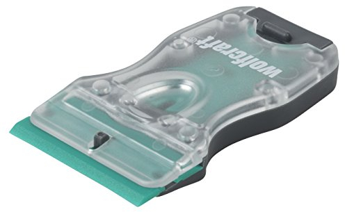 wolfcraft Raschietto con lame in plastica I 4287000 I Per la pulizia di superfici delicate