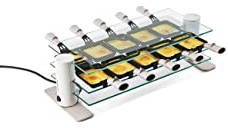 Lagrange - 009908 - Appareil … raclette 10 personnes 1400w en verre transparence min‚ral