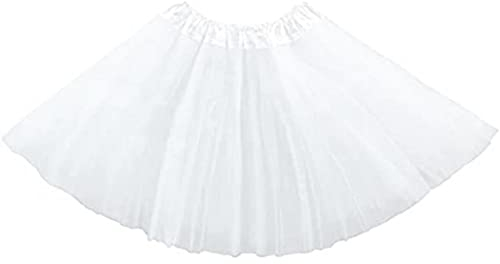 Zookey Gonna Tutu da Donna 4 Strati Tulle Tutu Gonna in Tulle a Strati Gonne da Ballo gonfie Tutu di Fantasia Breve Gonna da Ballo Festival Costume per Donne e Ragazze