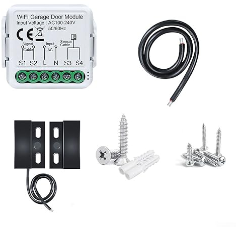 für Tuya Smart WiFi Garagentor Controller Timing Garage Smart Switch On-Off App Fernbedienung für Zugangskontrolle Smart Garagentor