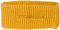 styleBREAKER Damen Strick Stirnband mit Rippenmuster, styleBREAKER Logo Stick, warmes Winter Haarband, Headband 04026068, Farbe:Curry