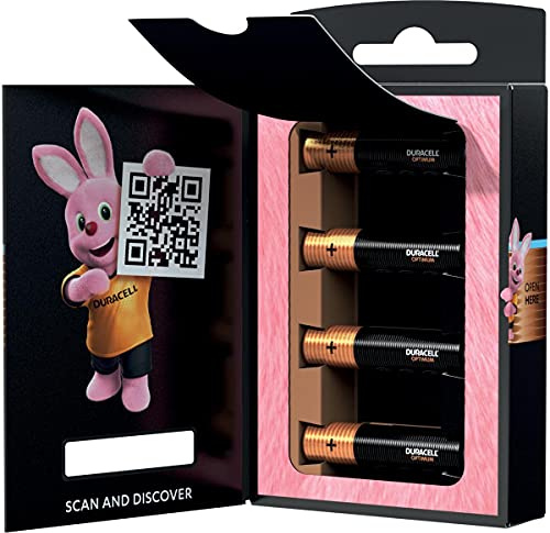 Batteria Duracell optimum aaa 4 pezzi | Blister a 4 pezzi