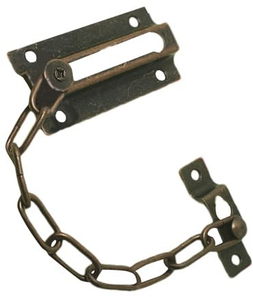 Serrure de porte à chaîne, protection de porte à chaîne résistante à la rouille | Chaîne de sécurité antivol, serrure de porte sécurisée avec chaîne pour protection à domicile, chaîne de porte renforc