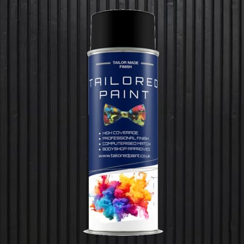 Water Based Fence Aerosol Spray Paint – All-Purpose Exterior Aerosol for Wood – Quick-Dry, Low Odour, Weather-Resistant Finish And Durable - Ideal For Touch Up Wood and Fences (Black)