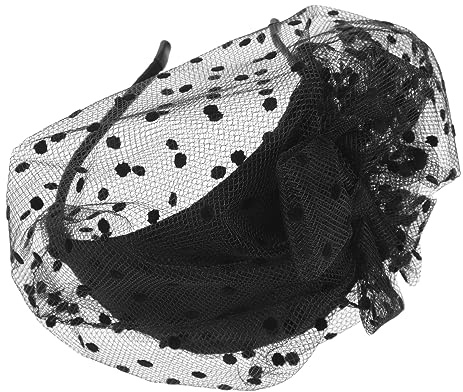 SAFIGLE Fascinateur Barrette Tulle et Dentelle Noeud Vintage Accessoire Mariage Femme Élégant Bijoux Tête Cocktail Party