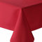 Tischdecke | Rot - Eckig - 110x180cm | Gartentischdecke | Outdoor-Decke | Lotus-Effekt | Leinen-Optik | Schmutzabweisend