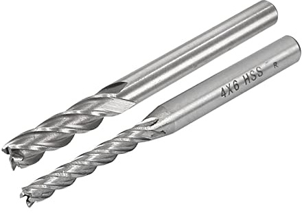 QUARKZMAN 4 Scanalatura Fresa Candele Taglierina 4mmx6mm, 6x6mm 4pz