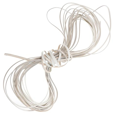 COHEALI Materiale Intrecciato in Rattan Naturale per Riparazione Mobili Fai da Te, Bastone in Canna Beige Resistente e Portatile, Adatto a Divani, Sedie, Tavoli e Creazione Cestini