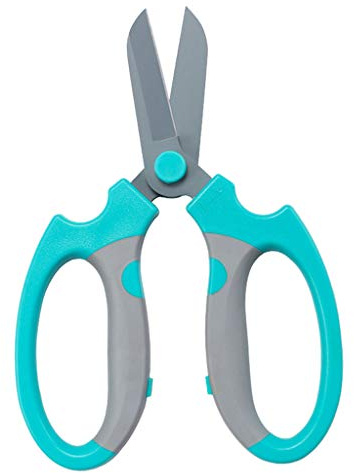 Tijeras de podar de floristería de jardín de Acero Inoxidable Mango de jardinería Herramienta de injerto Rama Tijera de Recorte de bonsái Floral, Tijeras de Acero al Carbono SK5 / ABS + Mango TPR