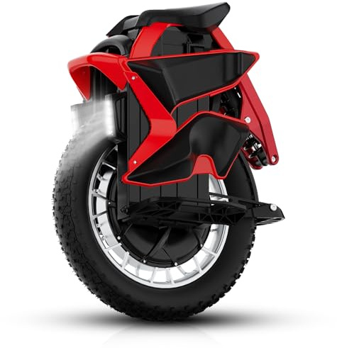 KINGSONG Monociclo eléctrico S22 Pro + 2220Wh, Motor 4000W, Autonomía de hasta 200 km, Velocidad Limitada 25km/h, Neumático 20, Bluetooth, Applicacion movil, Encendiendo LED