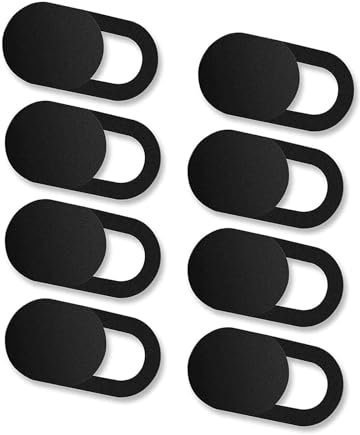 ALIANSHENG 8 Pcs Tapa Camara Movil, 0.027 Cubierta Protectora de Web Cámara Portatil Protección de Privacidad ultradelgada, para Ordenadores, PC, Portátiles, MacBook PC,iPad,Tablets y Móviles