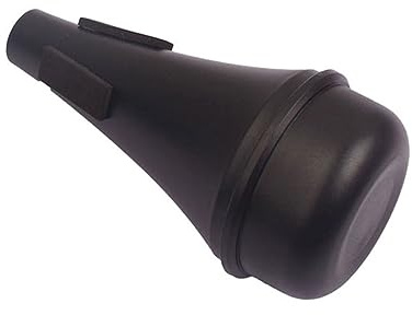 Toyvian Silenziatore Per Tromba Leggero Sordina Dritta Pratica Silenziosa Per Jazz e Notturna Compatibile Con Tutti Tipi Di Trombe Colore Nero