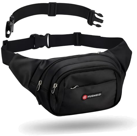 HuoMeizi Fanny Pack Men Women Plus Size with Extender Strap 70,Extra Large Crossbody Waist Bag with Adjustable Belt, Fashion Hip Bum Bag for Outdoors Workout Traveling Casual Hiking Walking Cycling