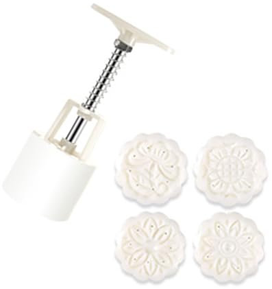 Wilgure Stampi per torte di luna pressati a mano, flessibili e tradizionali, per torte di luna